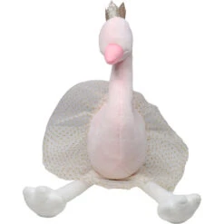 Tryco Zwaan Ivy 46 Cm Knuffel TR-243334 -babybenodigdheden tryco swan zwaan ivy knuffel tr 243334 4