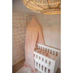 Tryco Goud Ovaal Sluierstandaard Met Voet TR-432104 -babybenodigdheden tryco klamboe goud 01