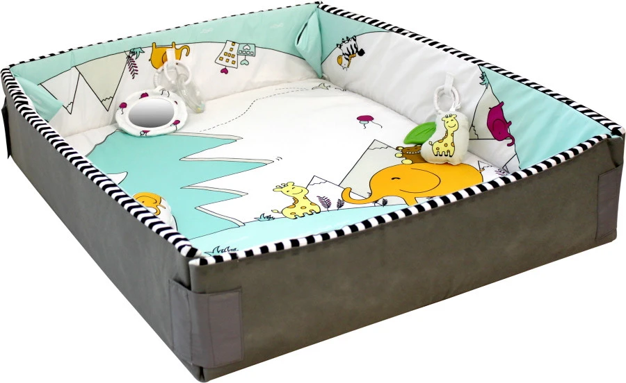 Tryco 5-in-1 Lovely Park Ball Play Activity Gym Speelkleed TR-140202 -babybenodigdheden tryco 5 in 1 lovely park ball play activity gym speelkleed tr 140202 5