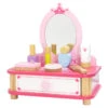 Viga Houten Make-up Set Met Kaptafel 44571 1 Viga Houten Make-up Set Met Kaptafel 44571 -babybenodigdheden viga houten make up set met kaptafel 44571 1
