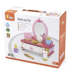Viga Houten Make-up Set Met Kaptafel 44571 -babybenodigdheden viga houten make up set met kaptafel 44571 8