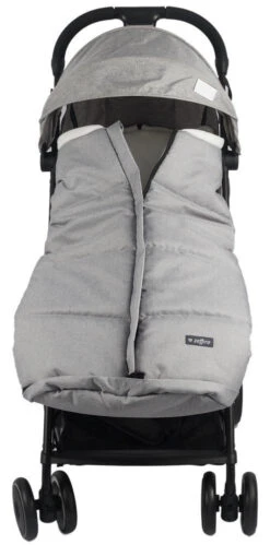 Zaffiro Antraciet Universele Voetenzak S12 09792 -babybenodigdheden voetenzak grey melange zaffiro 1 5