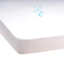 Briljant Molton Waterdicht 60x120 Ledikant Hoeslaken/Matrasbeschermer -babybenodigdheden waterdichte molton hoeslaken pu matrasbeschermer briljant