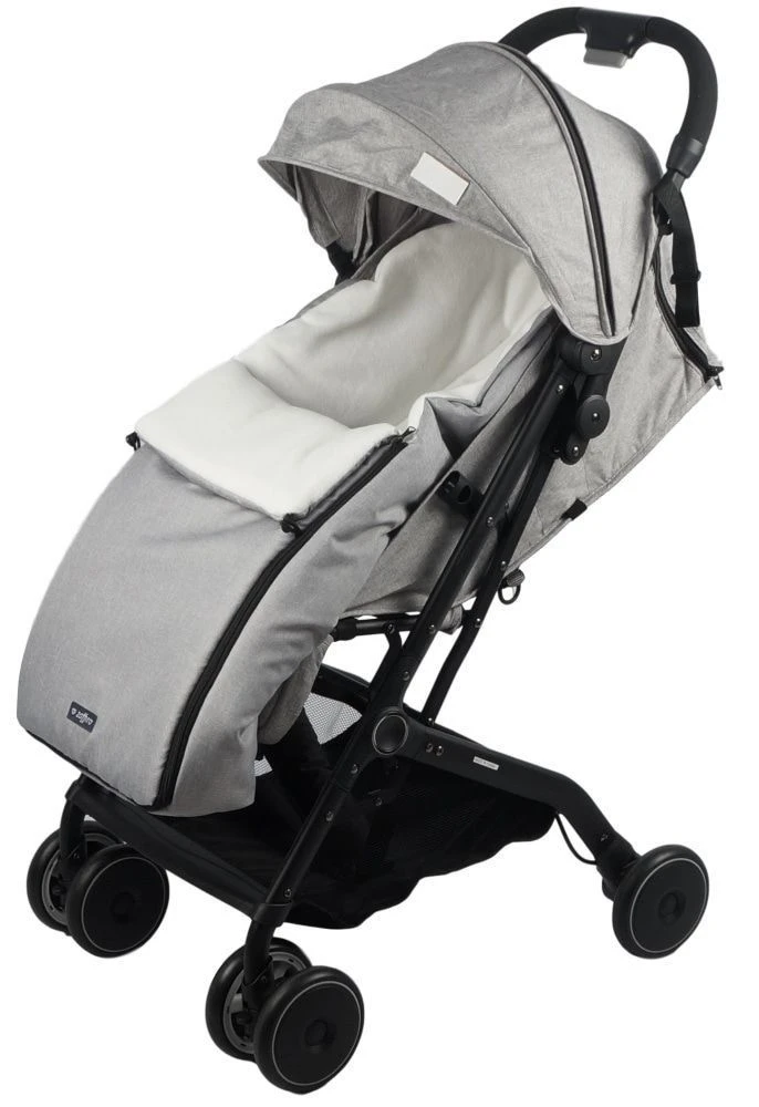 Zaffiro Antraciet Universele Afritsbare Voetenzak S13 10132 Zaffiro Antraciet Universele Afritsbare Voetenzak S13 10132 -babybenodigdheden zaffiro voetenzak grey melange 1 6