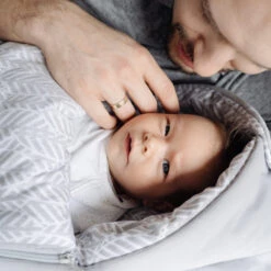 Zaffiro Graphite Leaves Basic 5-in-1 Voetenzak 7565 -babybenodigdheden zaffiro basic 5 in 1 voetenzak 2 2