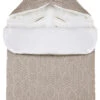 Zaffiro Beige Leaves Basic 5-in-1 Voetenzak 7589 -babybenodigdheden zaffiro beige leaves basic 5 in 1 voetenzak 7589 1
