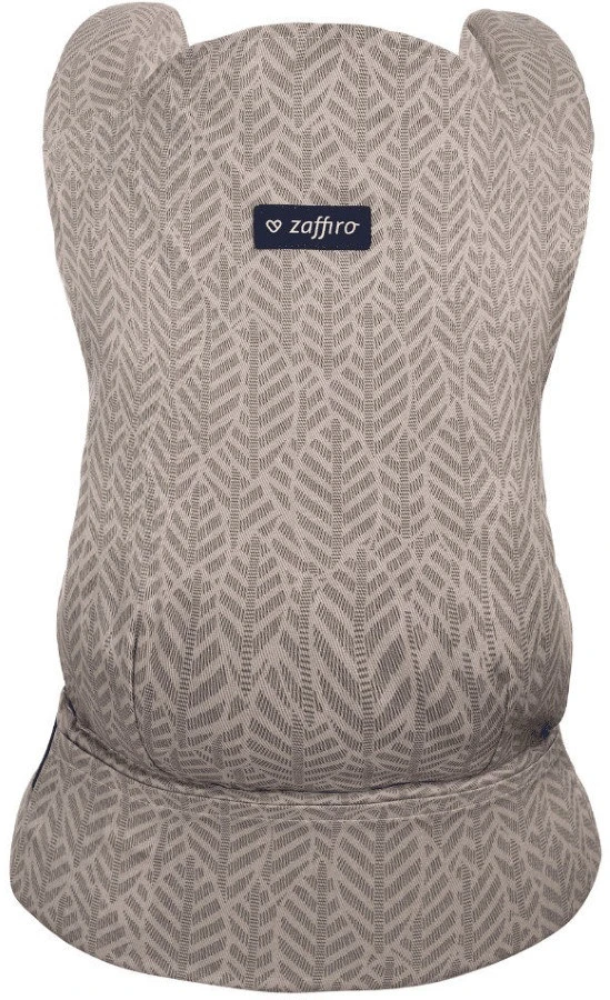 Zaffiro City Beige Leaves Ergonomische Draagzak 45394 Zaffiro City Beige Leaves Ergonomische Draagzak 45394 -babybenodigdheden zaffiro city beige leaves ergonomische draagzak
