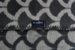 Zaffiro Grijs & Antraciet Halve Cirkels 75 X 100 Cm Wiegdeken 40733 -babybenodigdheden zaffiro deken halve cirkels grijs antraciet ia1 3