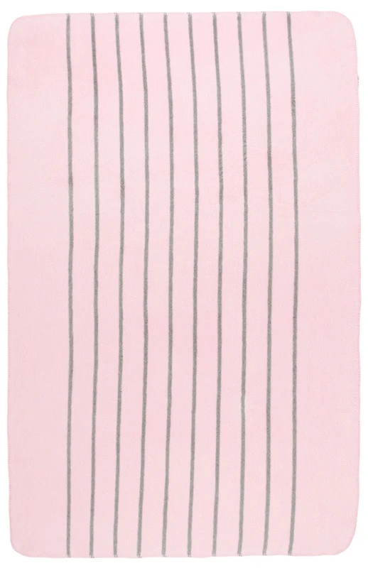 Zaffiro Grijs & Roze Gestreept 100 x 150 cm Ledikantdeken 15403 Zaffiro Grijs & Roze Gestreept 100 X 150 Cm Ledikantdeken 15403 -babybenodigdheden