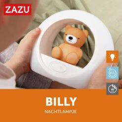Zazu Billy Beer Bruin Nachtlampje ZA-BILLY-02 4 Zazu Billy Beer Bruin Nachtlampje ZA-BILLY-02 -babybenodigdheden zazu billy beer bruin nachtlampje za billy 02 3