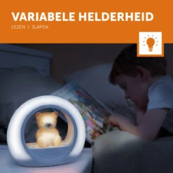 Zazu Billy Beer Bruin Nachtlampje ZA-BILLY-02 5 Zazu Billy Beer Bruin Nachtlampje ZA-BILLY-02 -babybenodigdheden zazu billy beer bruin nachtlampje za billy 02 4