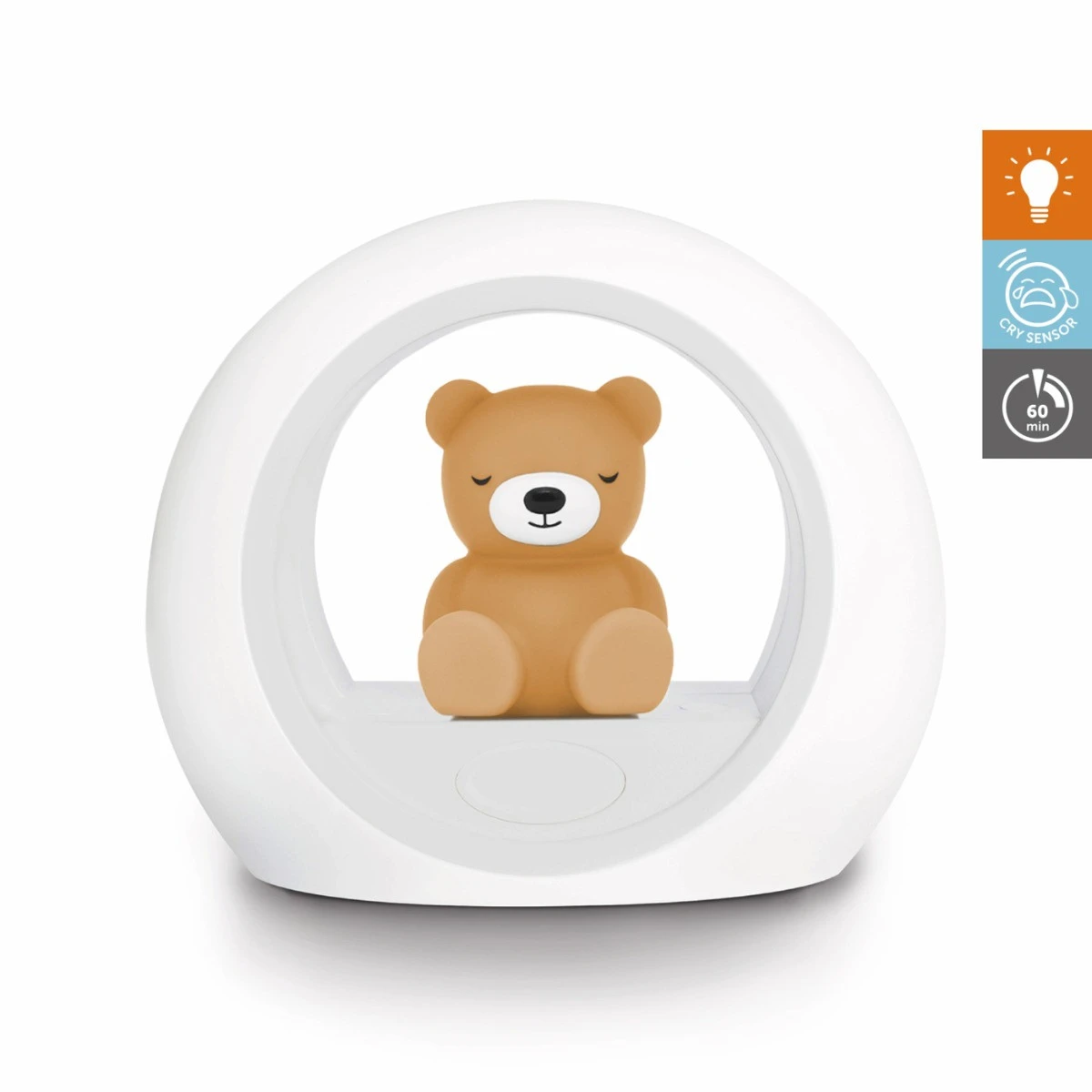 Zazu Billy Beer Bruin Nachtlampje ZA-BILLY-02 Zazu Billy Beer Bruin Nachtlampje ZA-BILLY-02 -babybenodigdheden zazu billy beer bruin nachtlampje za billy 02 7