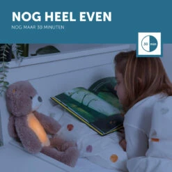 Zazu Brody De Beer Roze Slaaptrainer ZA-BRODY-03 -babybenodigdheden zazu brody de beer roze slaaptrainer sfeer 7