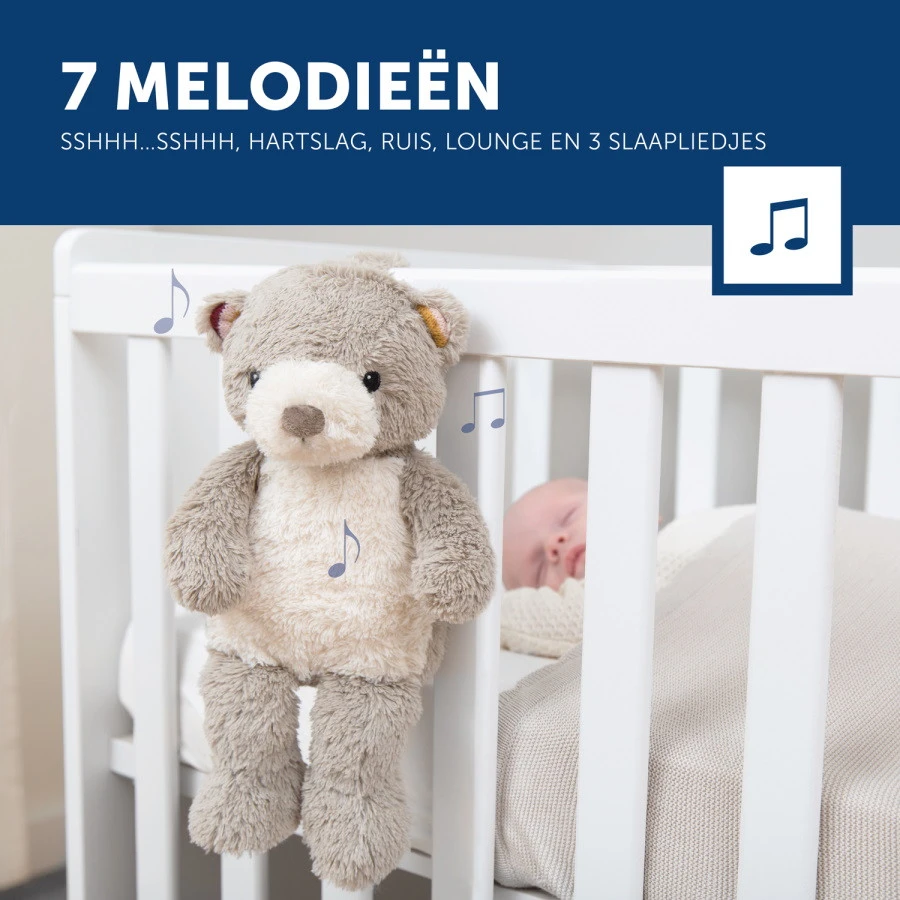 Zazu Bruno de Beer Deluxe Muzikale Slaapknuffel Met Nachtlampje ZA-BRUNO-01 Zazu Bruno De Beer Deluxe Muzikale Slaapknuffel Met Nachtlampje ZA-BRUNO-01 -babybenodigdheden zazu bruno de beer deluxe muzikale slaapknuffel met nachtlampje za bruno 01 5