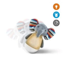 Zazu Elli De Olifant Tuimellamp En Nachtlampje ZA-ELLI-01 -babybenodigdheden zazu elli de olifant tuimellamp en nachtlampje za elli 01 6