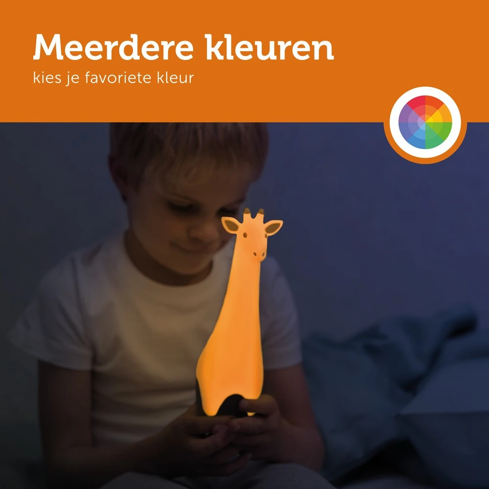 Zazu Gina Giraffe Grijs Zaklamp en Nachtlampje ZA-GINA-01 Zazu Gina Giraffe Grijs Zaklamp En Nachtlampje ZA-GINA-01 -babybenodigdheden zazu gina giraffe grijs zaklamp en nachtlampje za gina 01 2