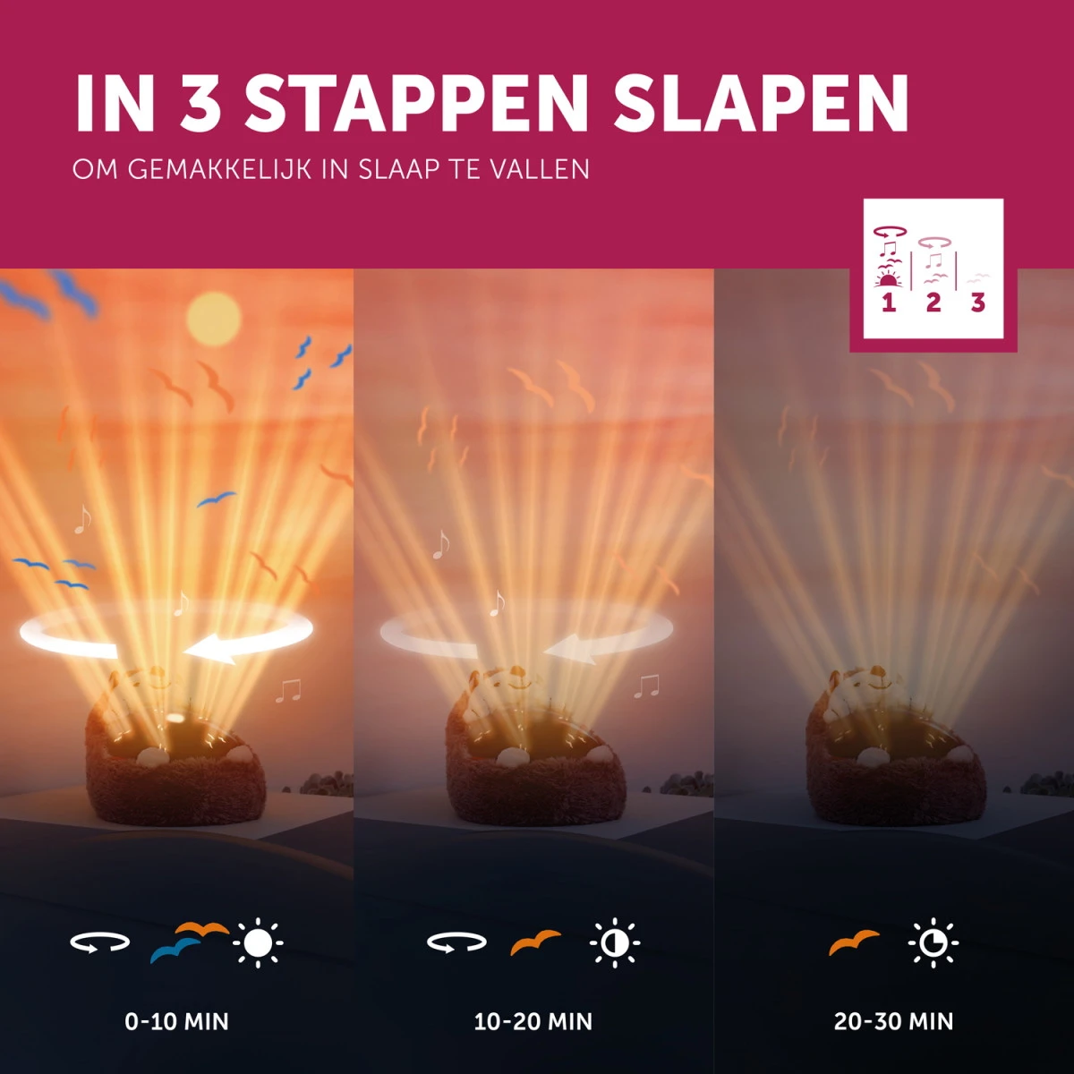 Zazu Henry de Egel Zonsondergang Projector ZA-HENRY-01- Zazu Henry De Egel Zonsondergang Projector ZA-HENRY-01- -babybenodigdheden zazu henry de egel zonsondergang projector za henry 01 2