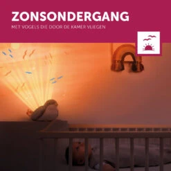 Zazu Shally De Mus Zonsondergang Projector ZA-SHALLY-01 -babybenodigdheden zazu shally de mus zonsondergang projector za shally 01 6