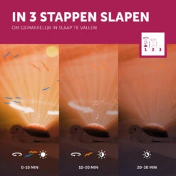 Zazu Tim De Schildpad Zonsondergang Projector ZA-TIM-01 -babybenodigdheden zazu tim de schildpad zonsondergang projector za tim 01 5